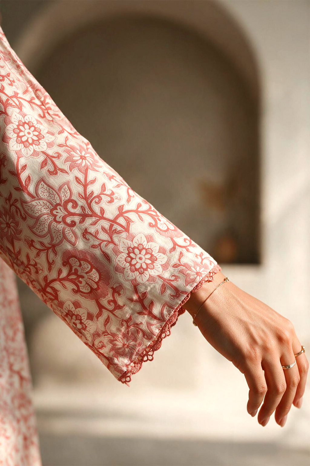 Embroidered Kurta - 3061