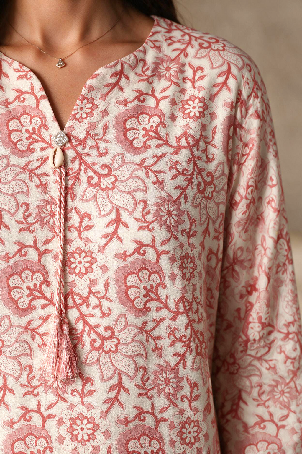 Embroidered Kurta - 3061
