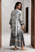 Printed Kaftaan Dress - 3079