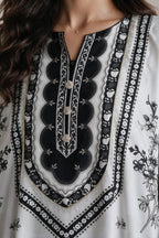 Printed Kaftaan Dress - 3079