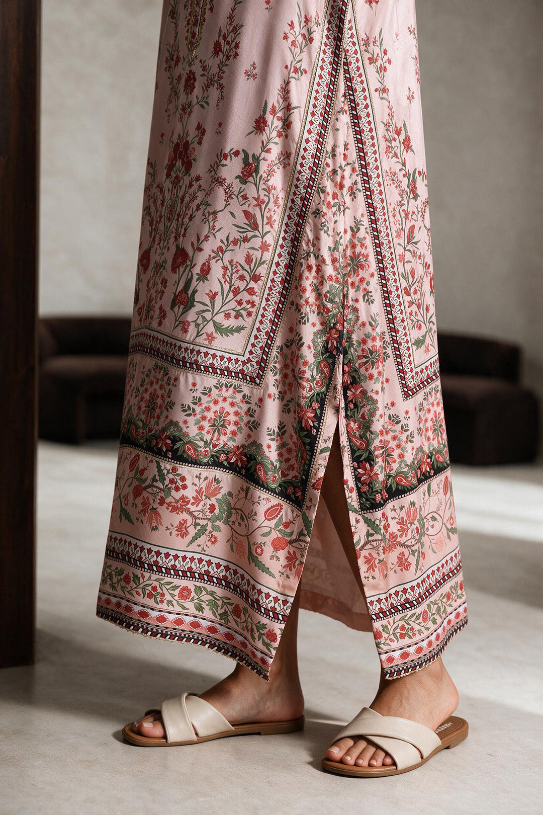 Printed Kaftaan Dress - 3081