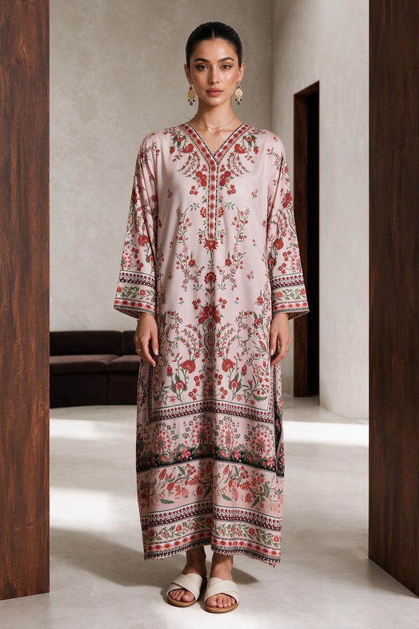 Printed Kaftaan Dress - 3081