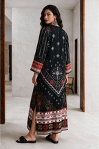 Printed Kaftaan Dress - 3083