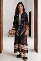 Printed Kaftaan Dress - 3083