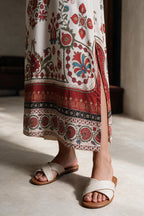 Printed Kaftaan Dress - 3077