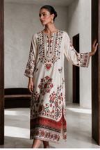Printed Kaftaan Dress - 3077