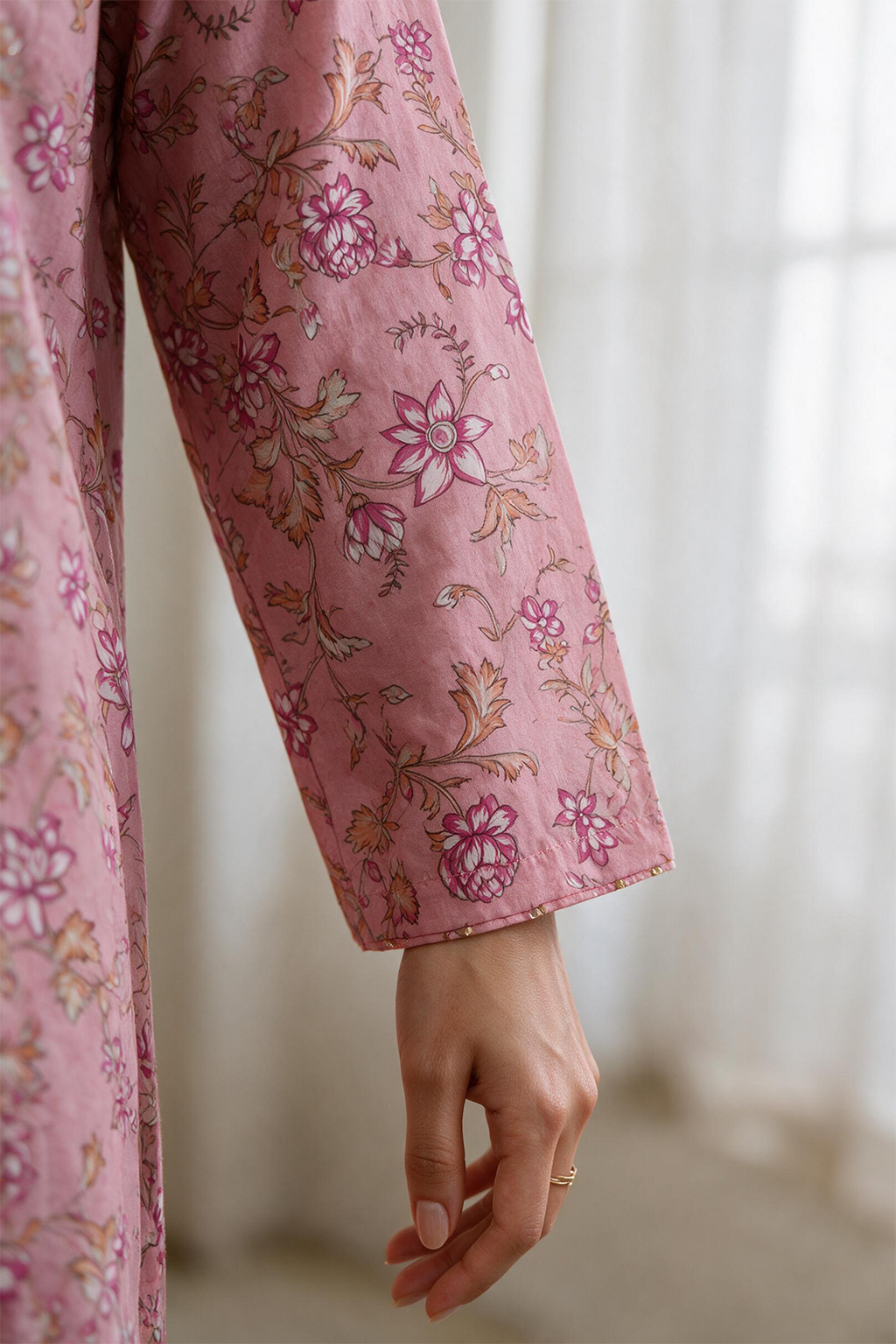 Embroidered Kurta Dupatta - 1941