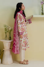 Embroidered Kurta Dupatta - 1943