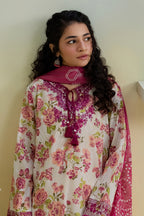 Embroidered Kurta Dupatta - 1943
