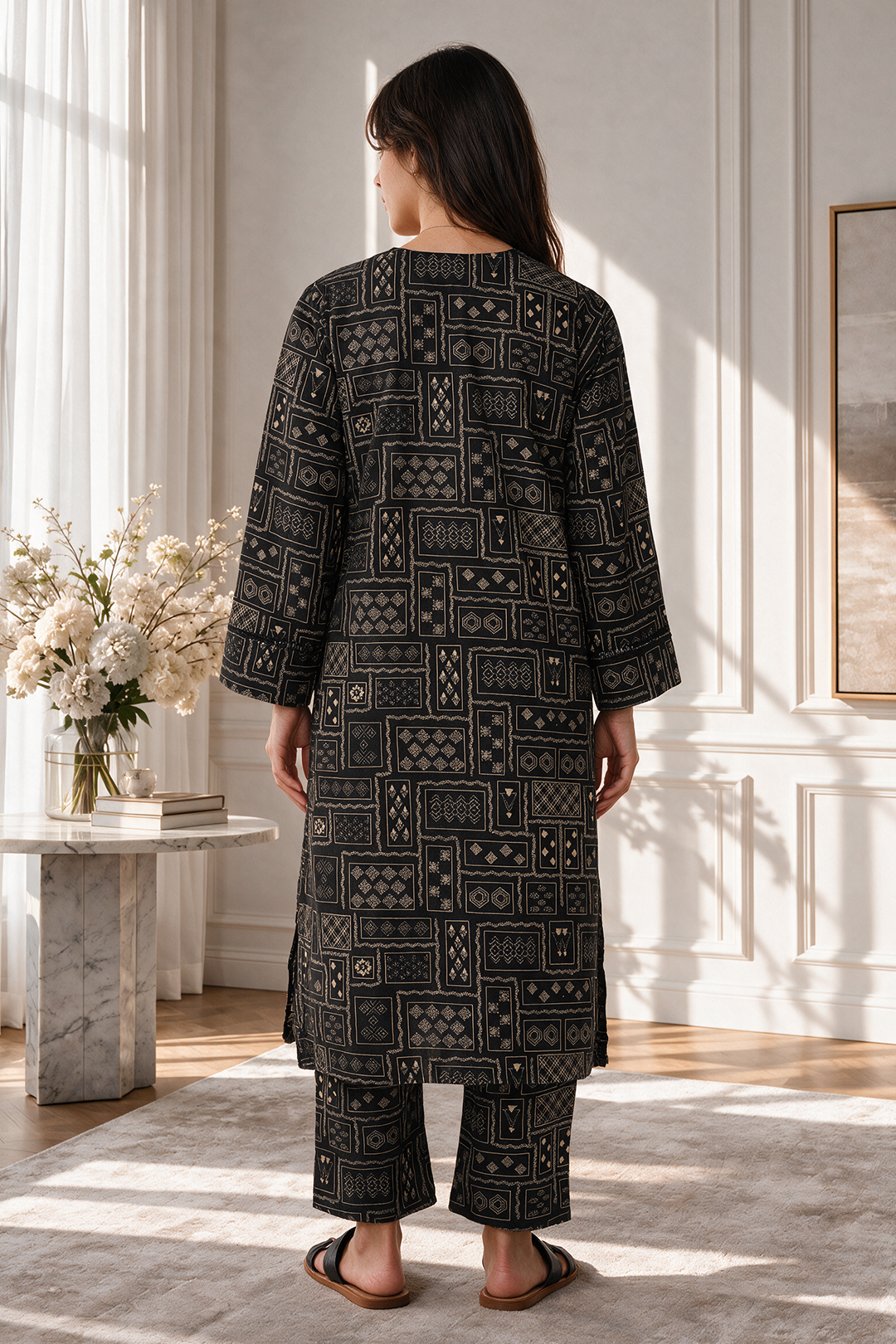 Kurta Trouser - 2058