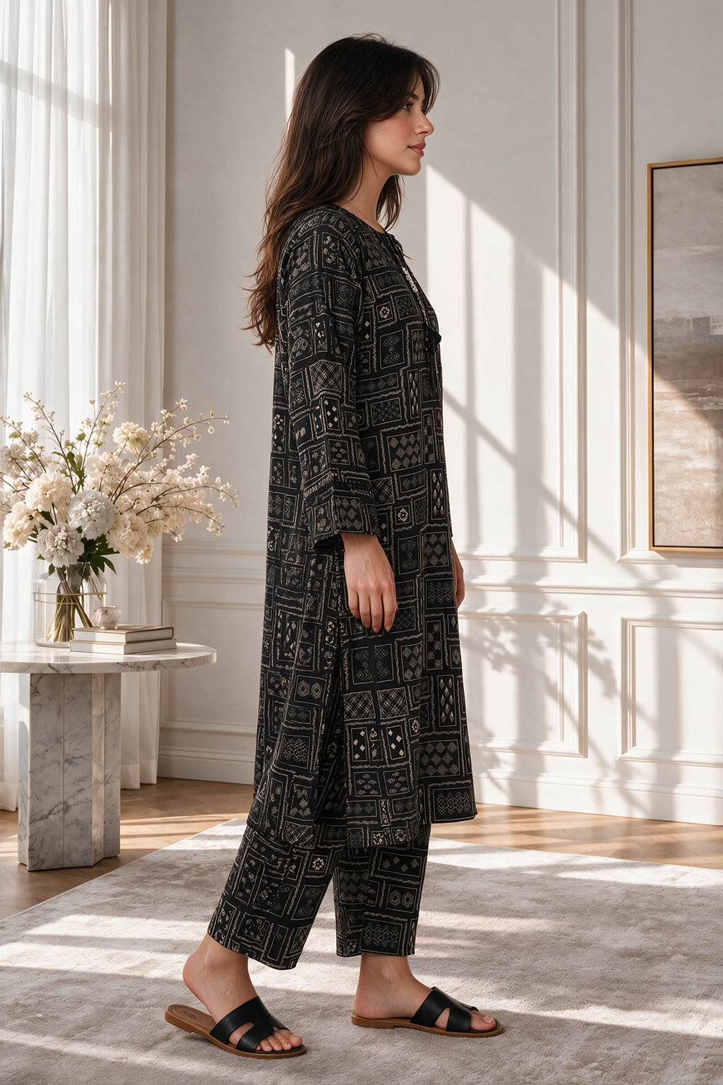 Kurta Trouser - 2058