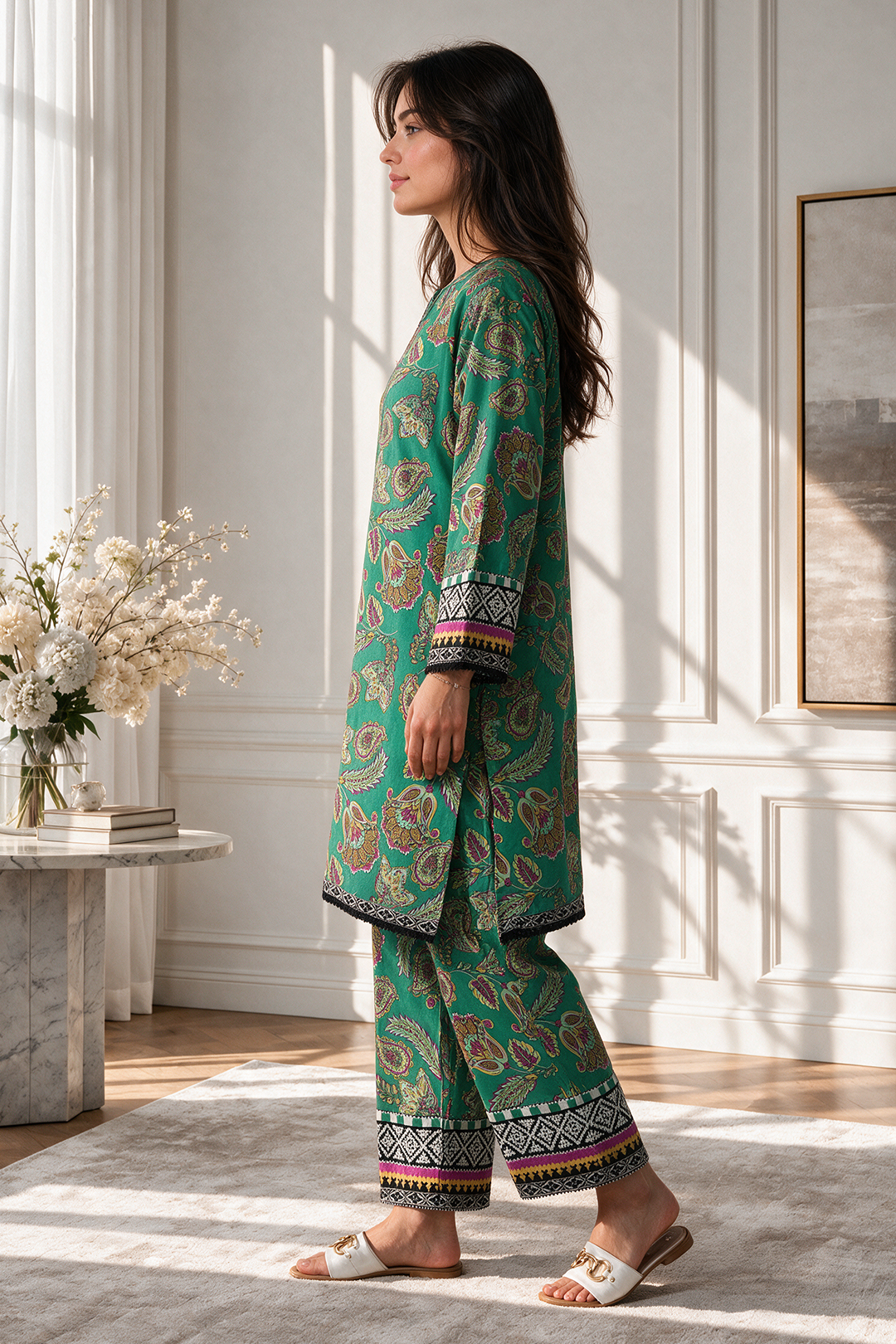 Kurta Trouser - 2074