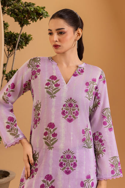 Embroidered Kurta Dupatta - 2081