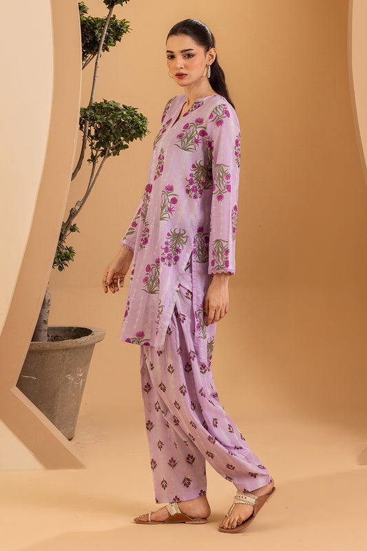 Embroidered Kurta Dupatta - 2081