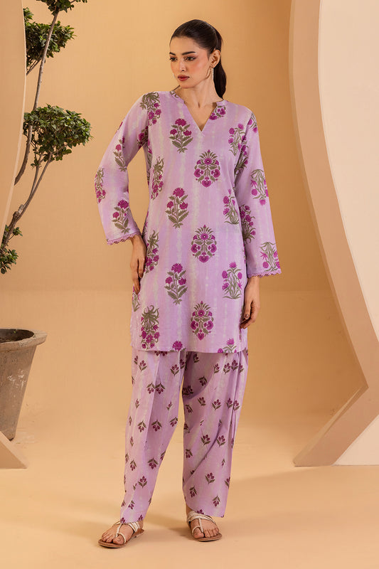 Embroidered Kurta Dupatta - 2081