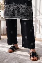Embroidered Kurta Trouser - 2087