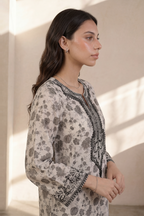 Embroidered Kurta Trouser - 2088