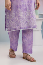 Embroidered Kurta Trouser - 2093