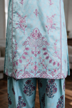 Embroidered Kurta Trouser - 2096