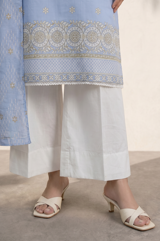 Embroidered Kurta Dupatta - 2122