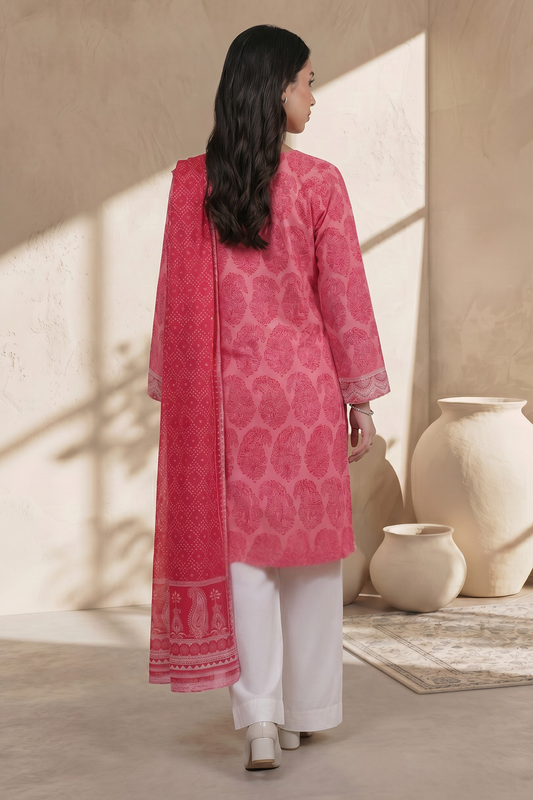 Embroidered Kurta Dupatta - 2128