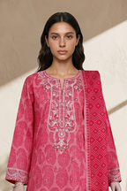 Embroidered Kurta Dupatta - 2128