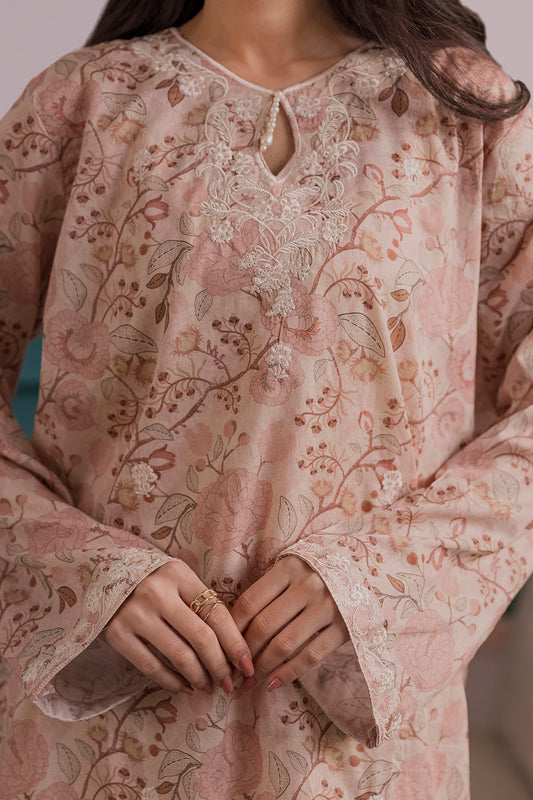 Embroidered Kurta Dupatta - 2130