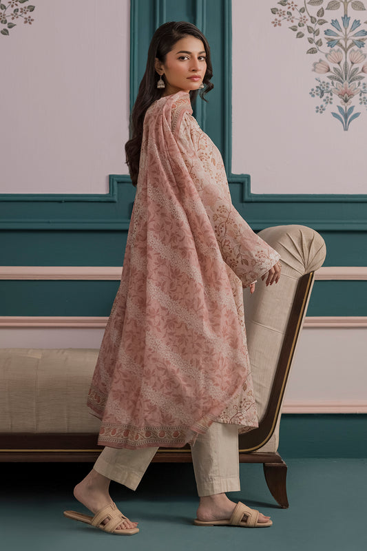 Embroidered Kurta Dupatta - 2130