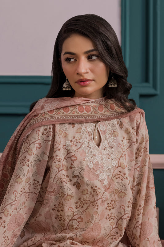 Embroidered Kurta Dupatta - 2130