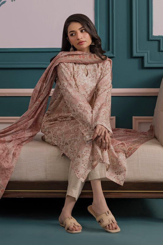 Embroidered Kurta Dupatta - 2130