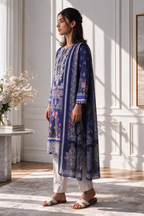 Embroidered Kurta Dupatta - 2131