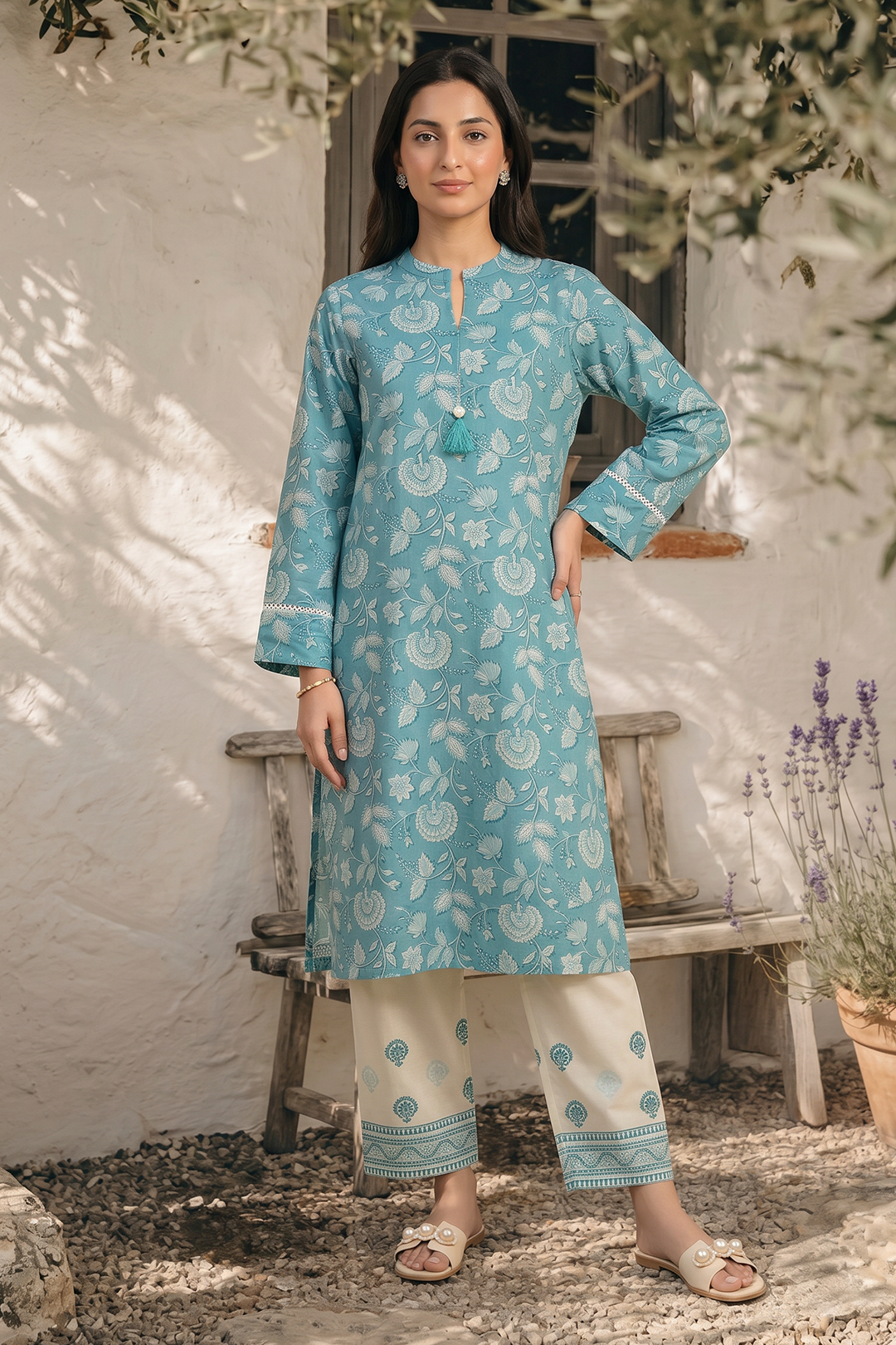 Kurta Trouser - 2337