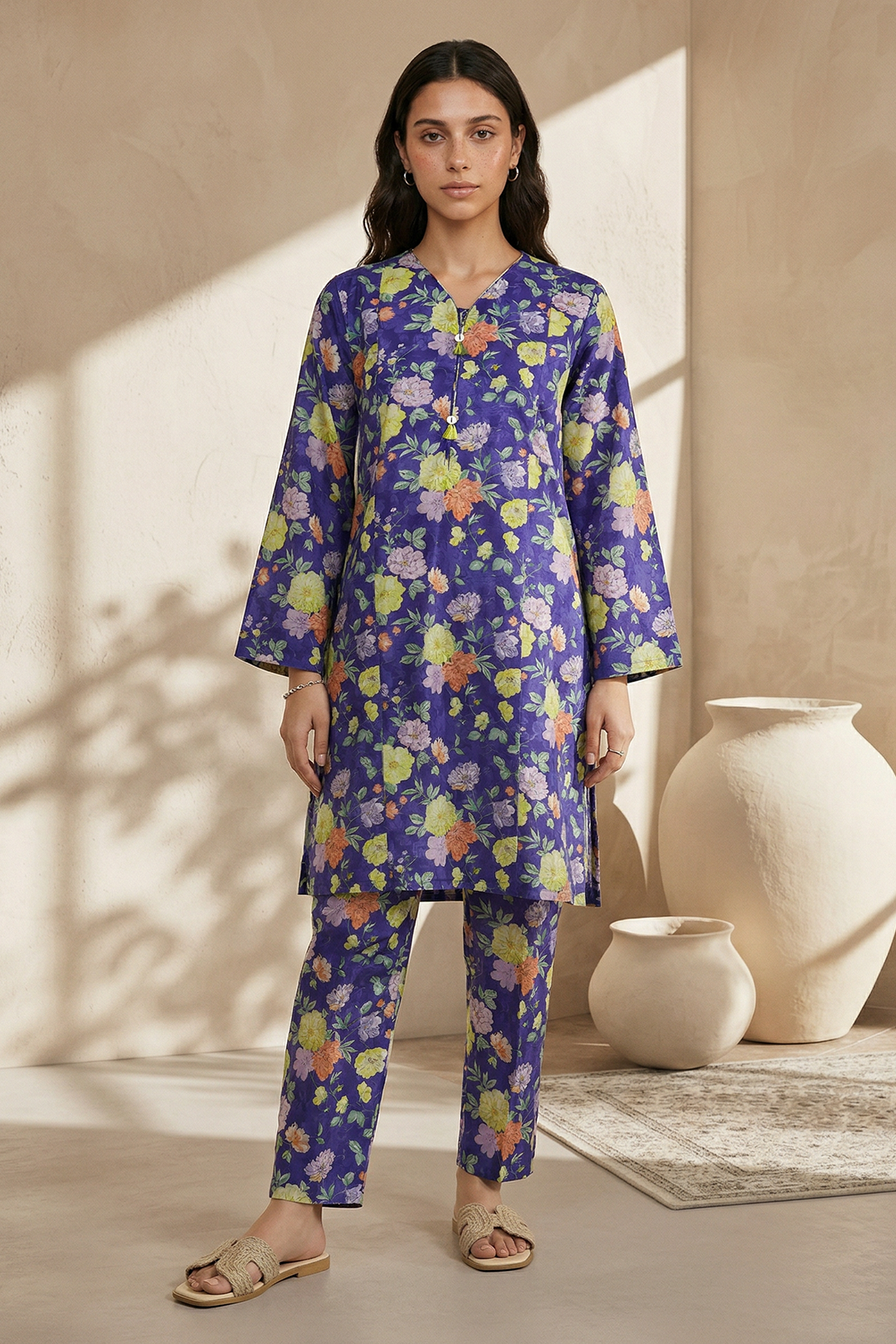 Kurta Trouser - 2352