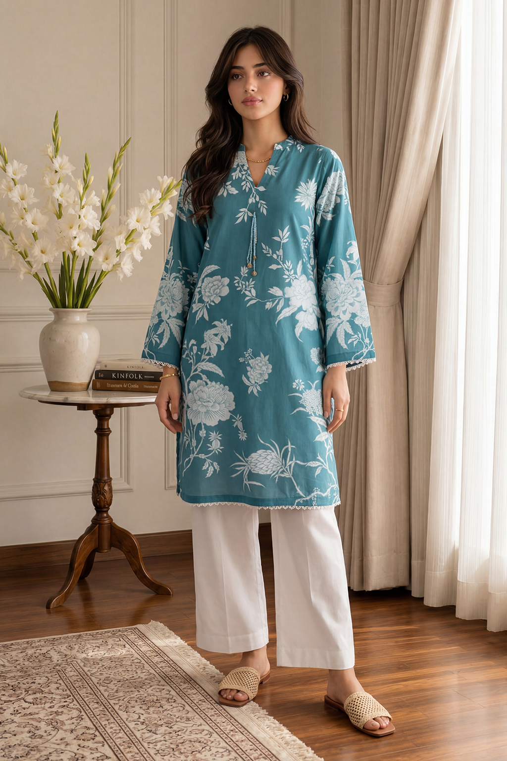 Kurta Trouser - 2357
