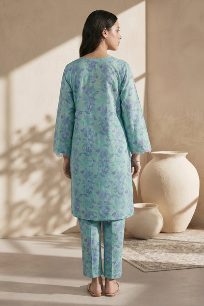 Embroidered Kurta Trouser - 2372