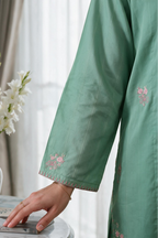 Embroidered Kurta Trouser - 2384