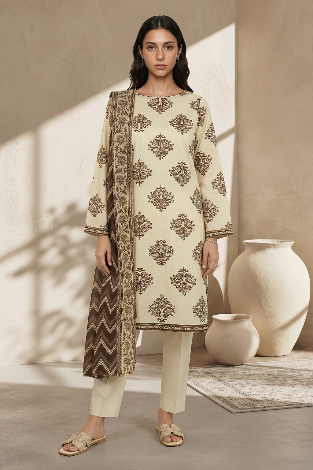 Kurta Dupatta - 2395
