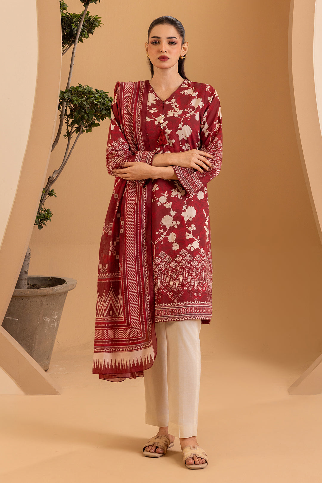 Kurta Dupatta - 2407