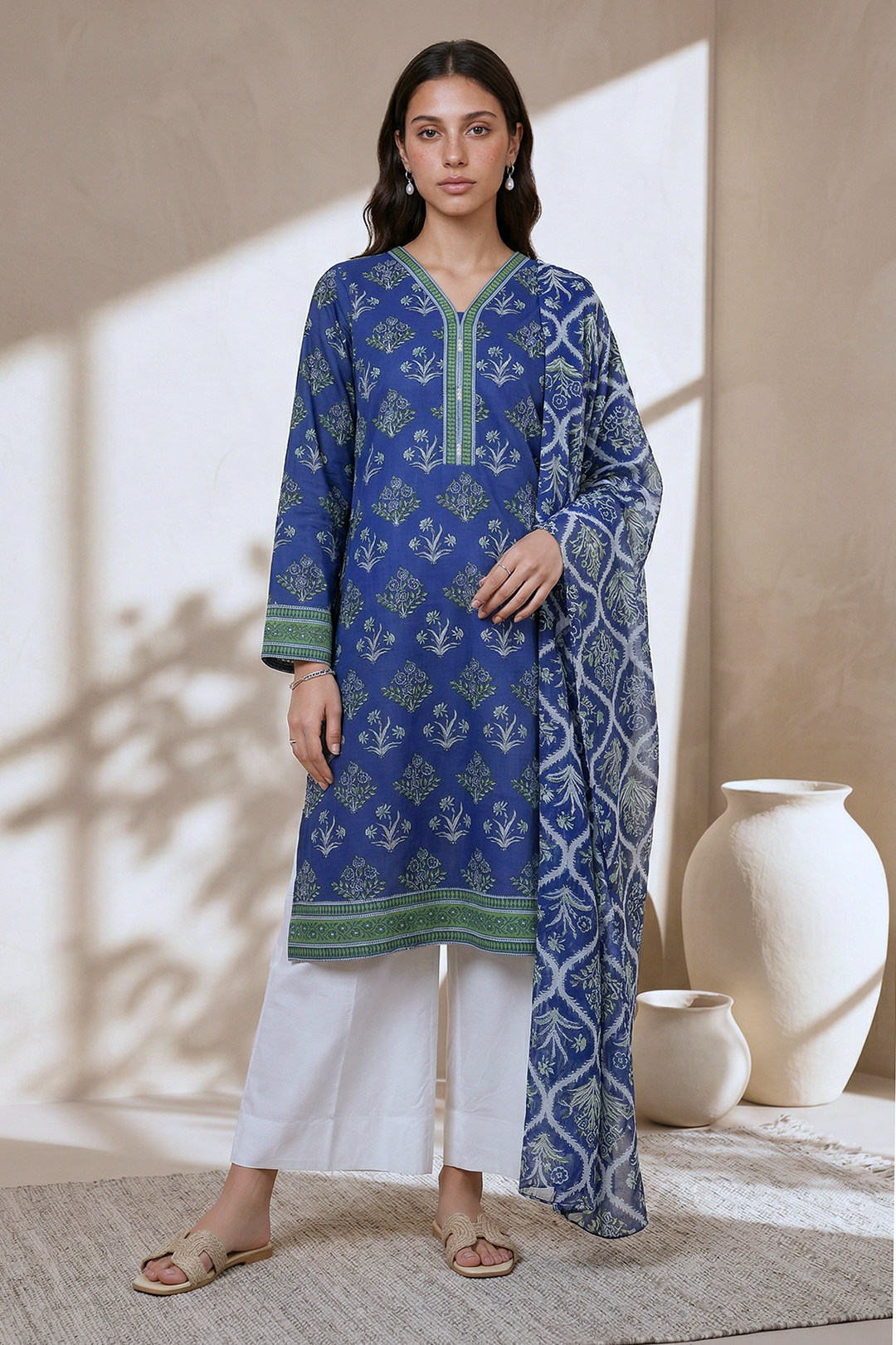 Kurta Dupatta - 2412