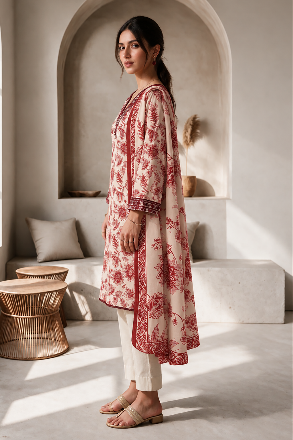 Kurta Dupatta - 2427