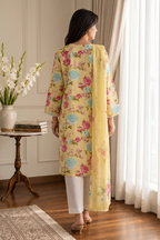 Embroidered Kurta Dupatta - 2429
