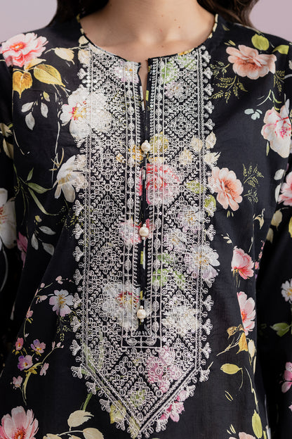 Embroidered Kurta Dupatta - 2433