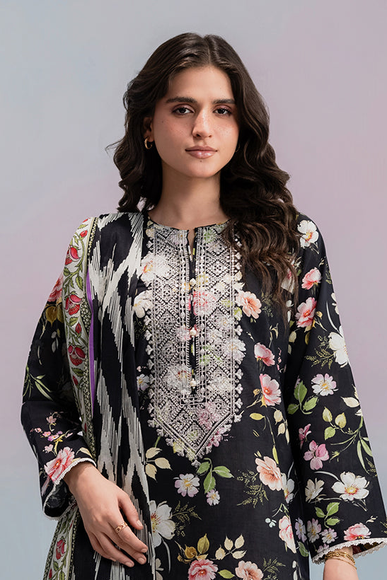 Embroidered Kurta Dupatta - 2433