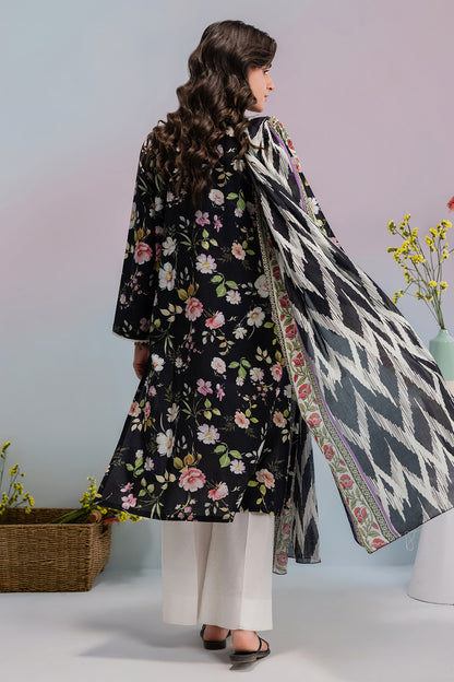 Embroidered Kurta Dupatta - 2433