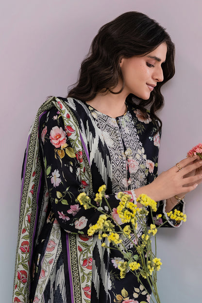 Embroidered Kurta Dupatta - 2433
