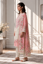 Embroidered Kurta Dupatta - 2435
