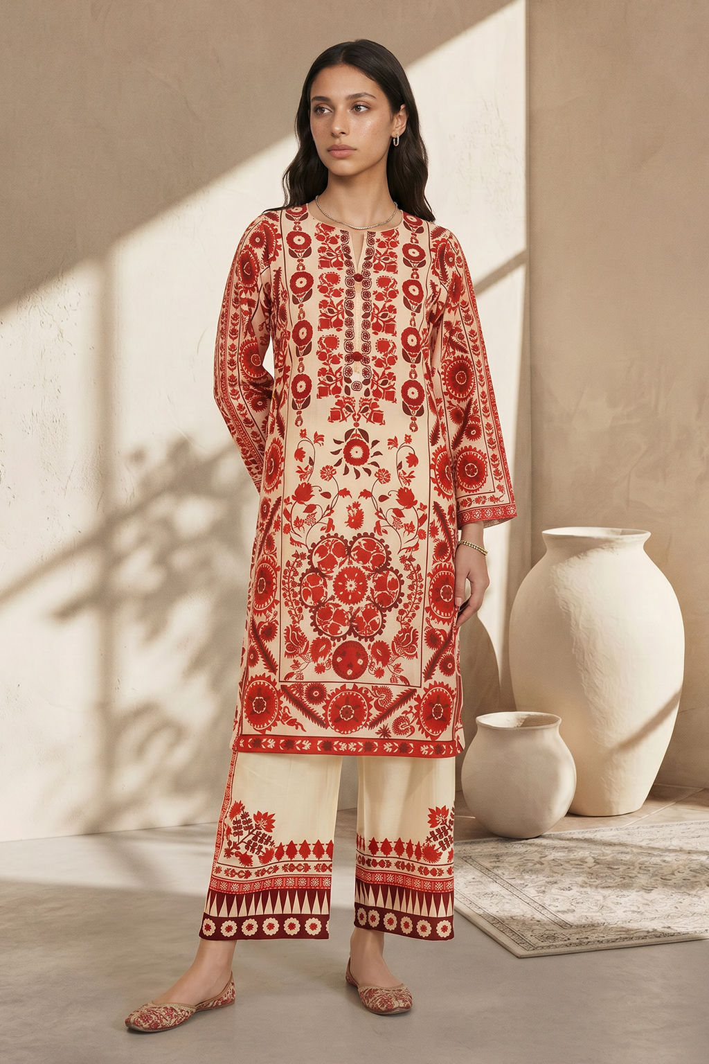 Kurta Trouser - 2609
