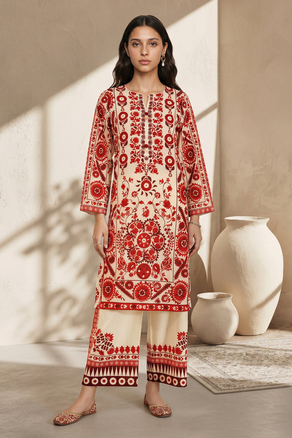 Kurta Trouser - 2609