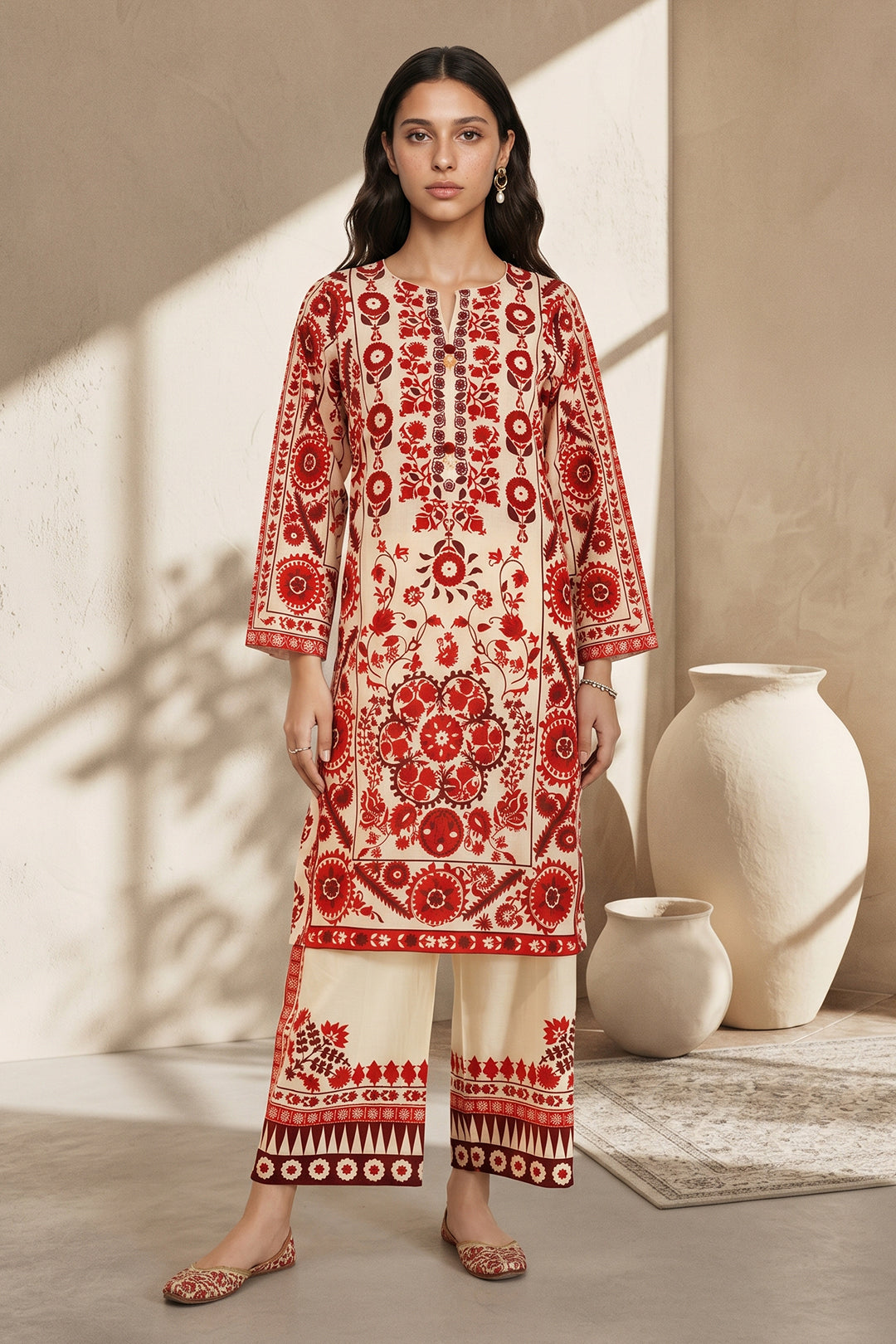 Kurta Trouser - 2609