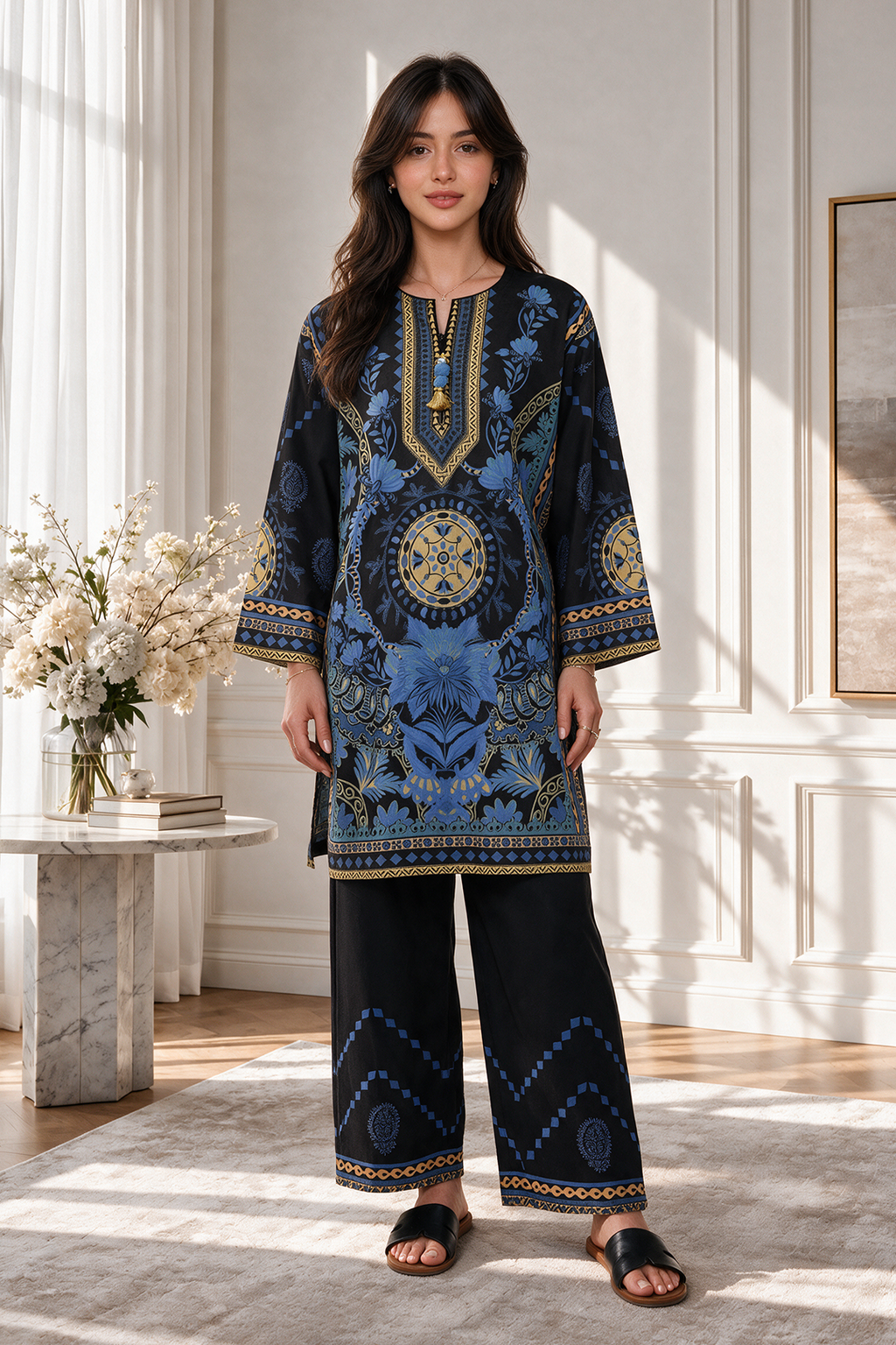 Kurta Trouser - 2618